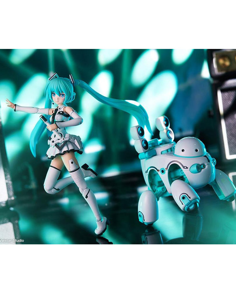 Hatsune Miku Frame Arms Girl Plastic Model Kit Music Girl (Maruttoys Ver.) & Tamotu (Miku Ver.) 15 cm