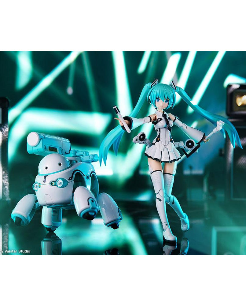 Hatsune Miku Frame Arms Girl Plastic Model Kit Music Girl (Maruttoys Ver.) & Tamotu (Miku Ver.) 15 cm