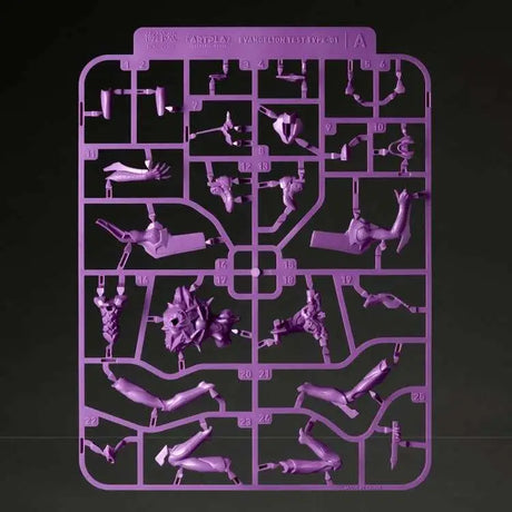 Evangelion Unit-01/unit-02/proto Type-00 Artpla Model Kit