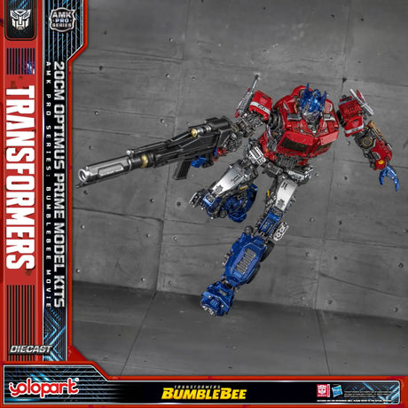 Transformers Bumblebee Movie Optimus Prime Earth Mode Amk Pro Model Kit