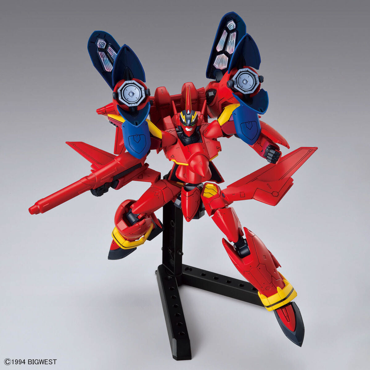 HG 1/100 VF-19 Custom Fire Valkyrie with sound booster
