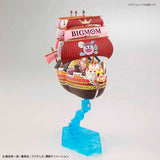 Model ship with 'BIGMOM' on a gray background
