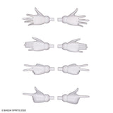 30MS Optional Hand Parts [White/Black]
