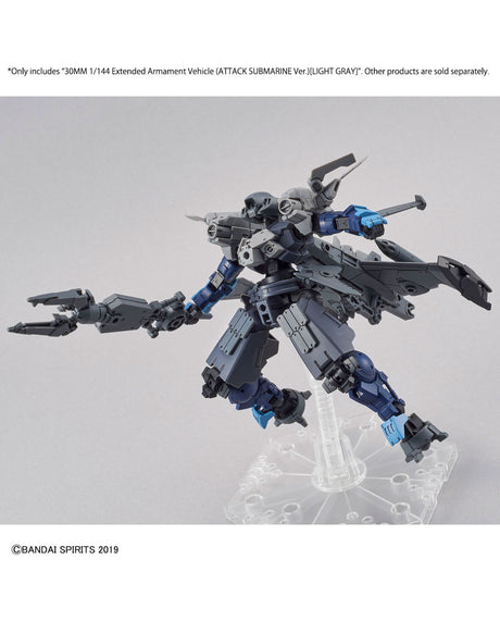 30MM 1/144 Extended Armament Vehicle - Attack Submarine : Light Gray