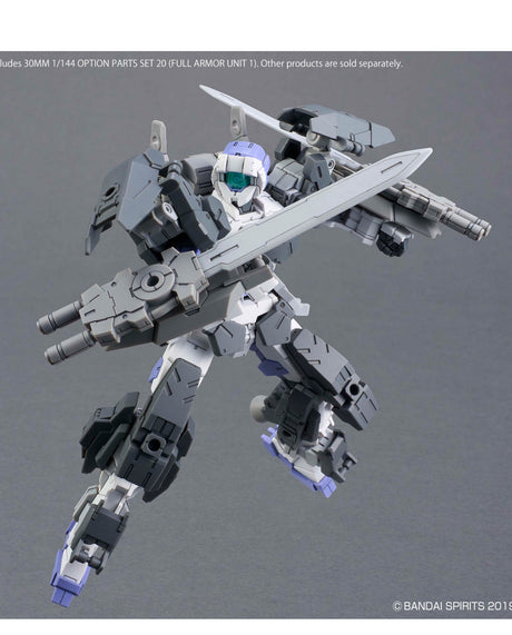 30mm Option Parts Set 20 Full Armor Unit 1 - 1/144