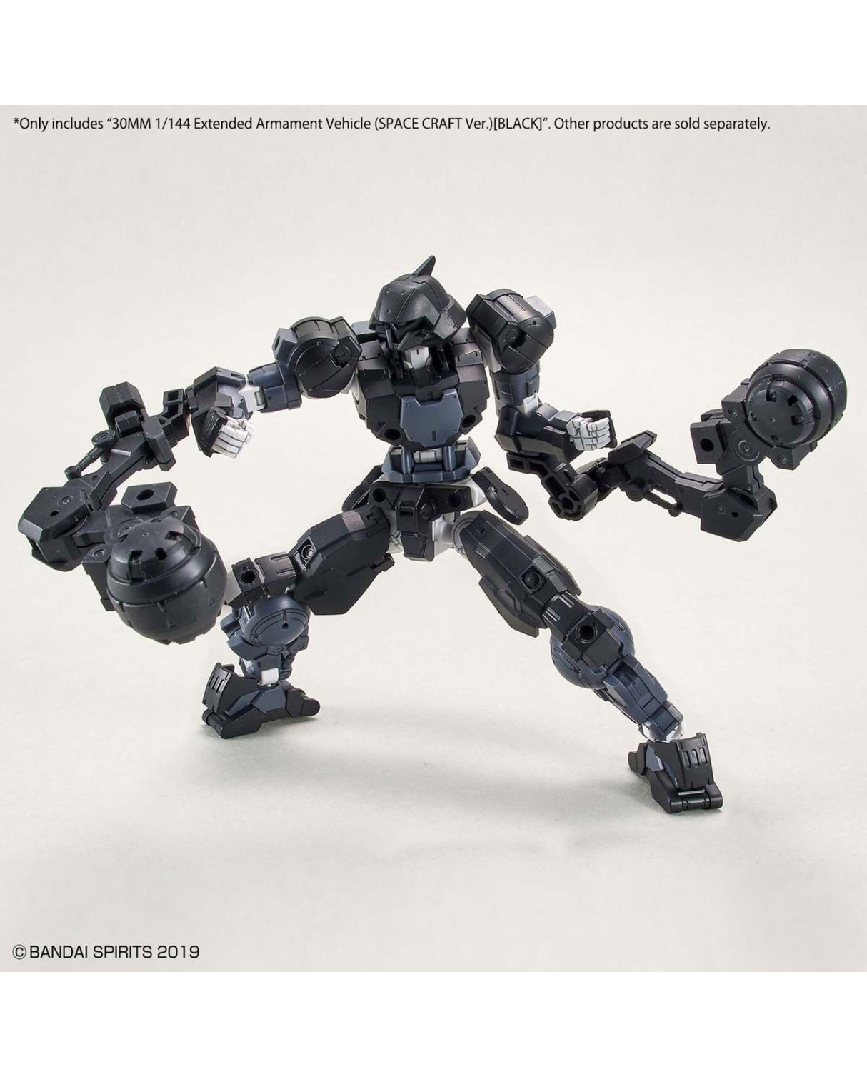 30MM Ex Arm Vehicle Space Craft Black 1/44