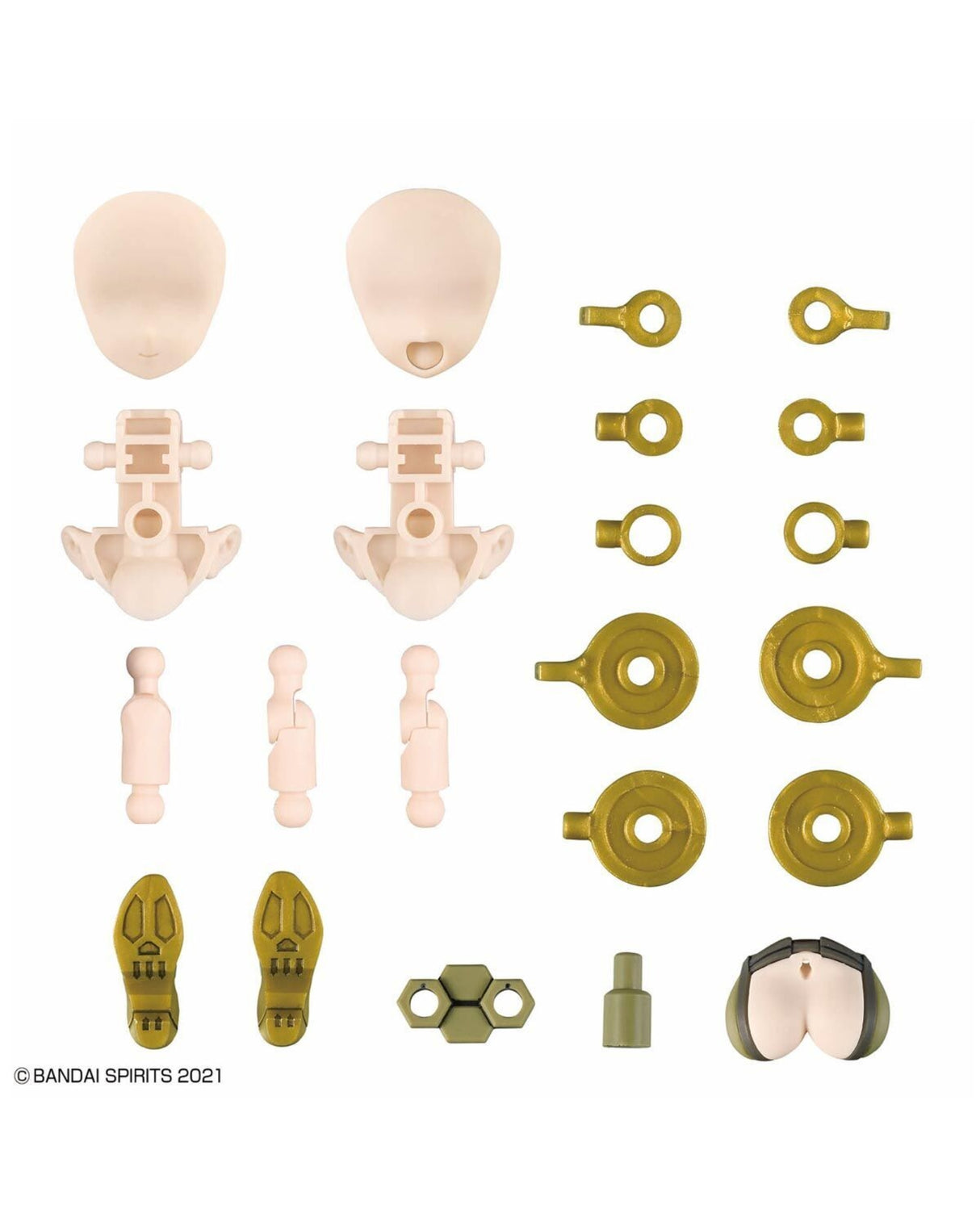 30ms Option Parts Set 13 Tactical Costume Color B