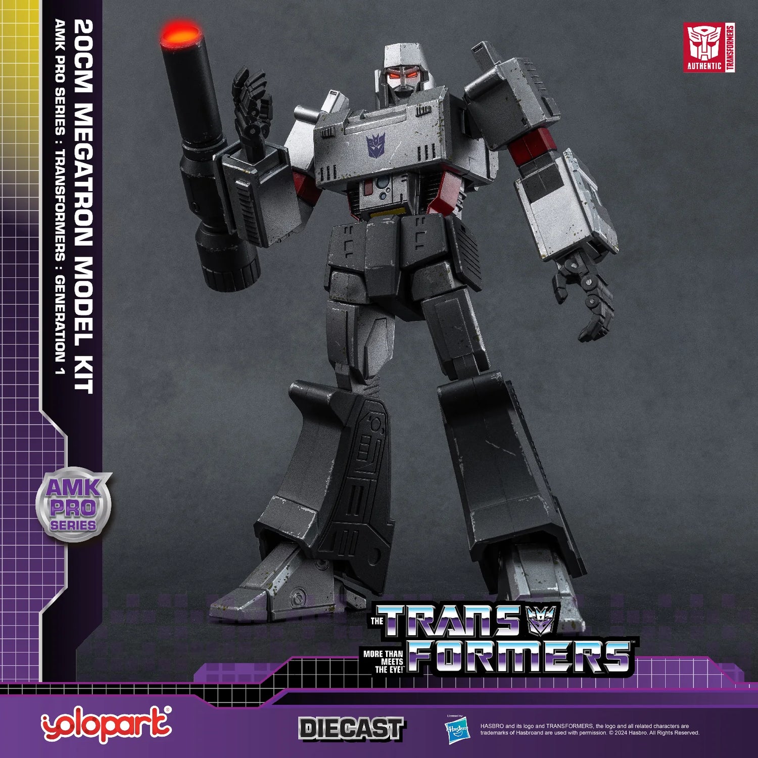 TRANSFORMERS Generation One AMK PRO Series 20cm Megatron Model Kit
