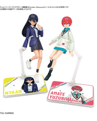 Action Base 7 Clear Color GquuuuuuX stickers set x 2