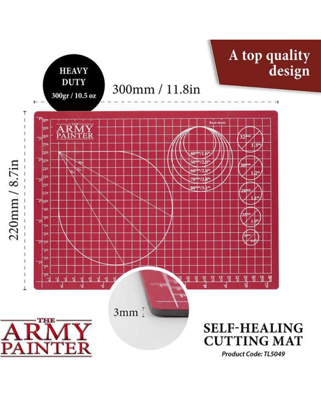 Army Painter Self Healing Cutting Mat 300mm x 220mm