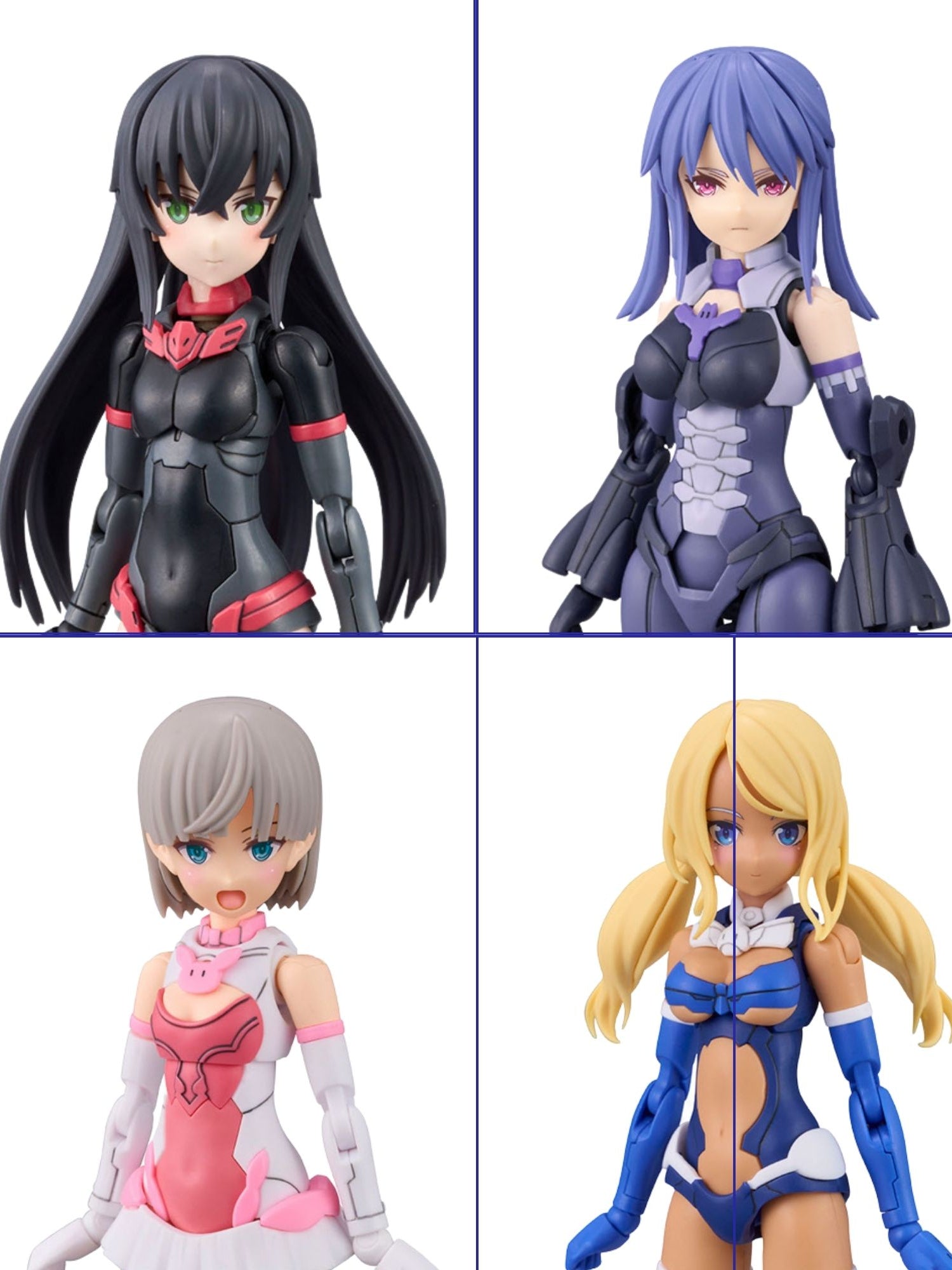 30MS Optional Hair Style Parts Vol.8 All 4 Types