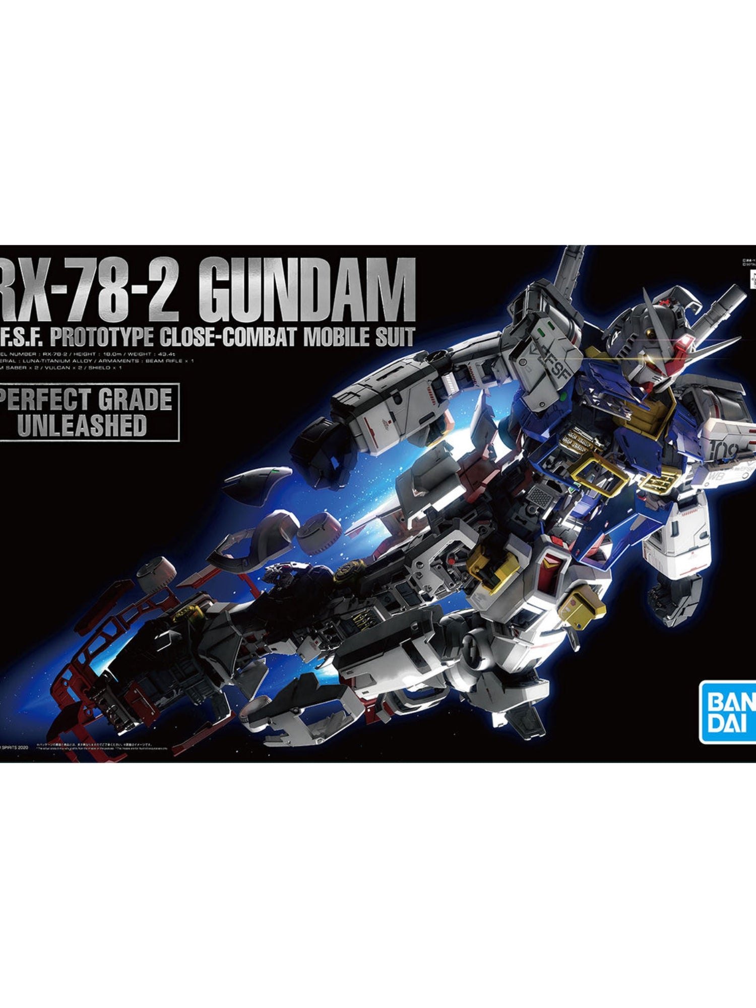 PG Gundam RX-78-2 Unleashed 1/60