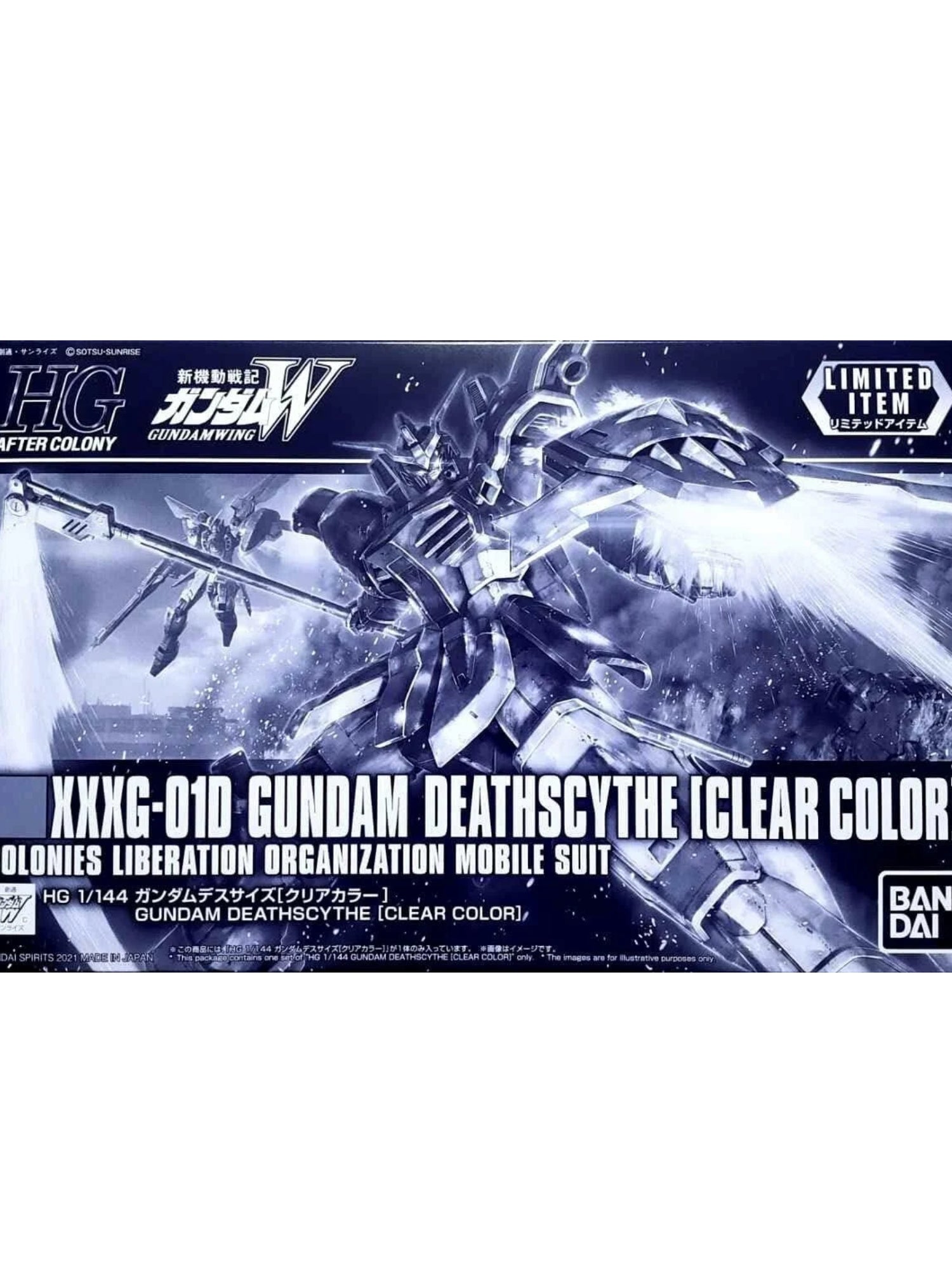 HG 1/144 Gundam Deathscythe Clear Color