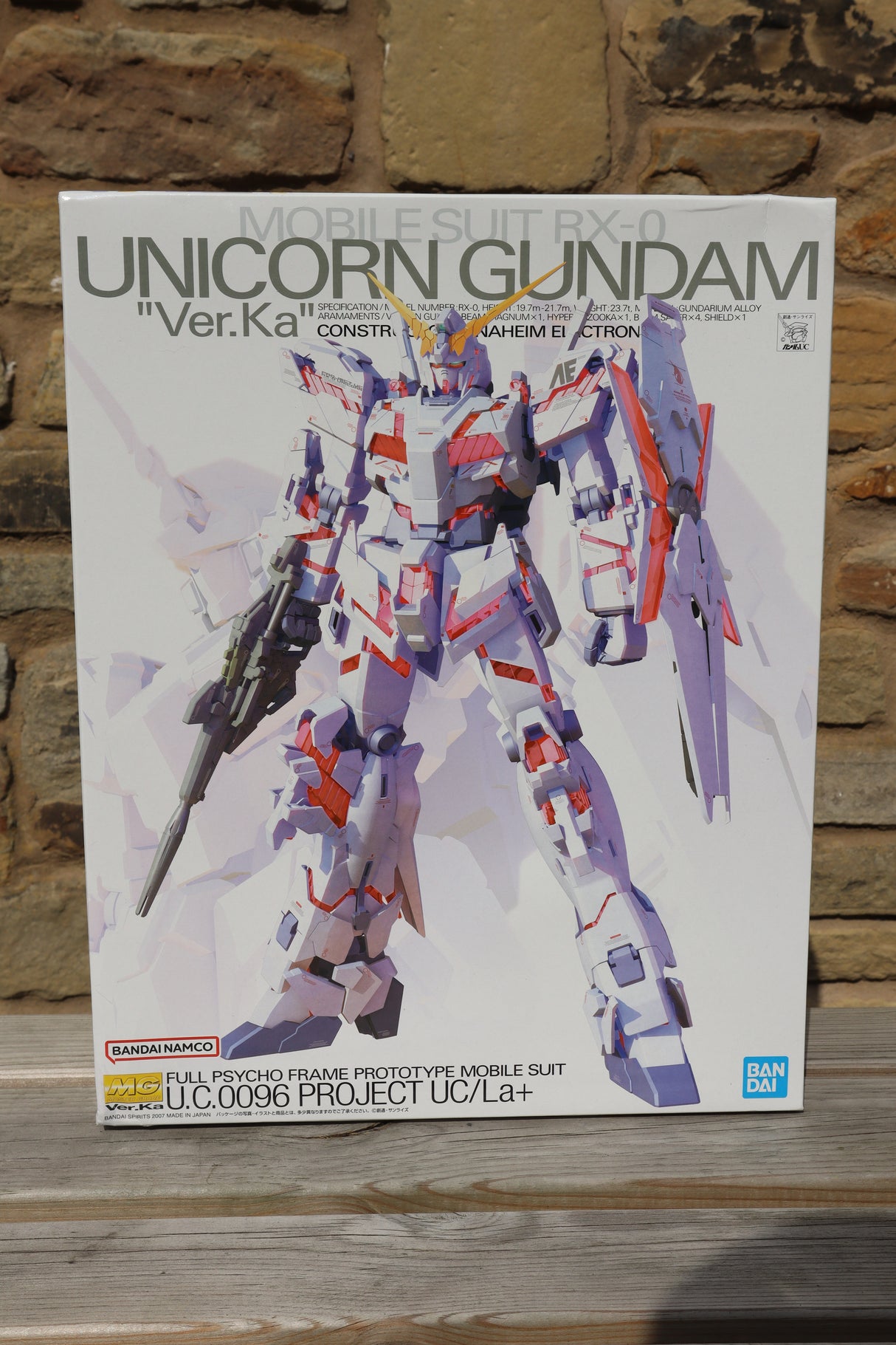 MG Gundam Unicorn Ver Ka 1/100 - Damaged Box (1)