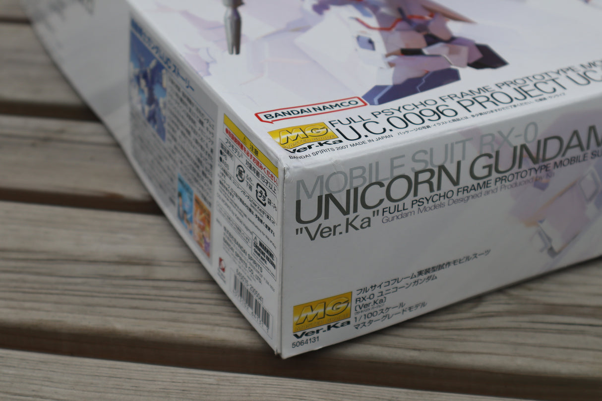 MG Gundam Unicorn Ver Ka 1/100 - Damaged Box (1)