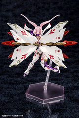 Anime character figurine with butterfly-like wings on a dark background
