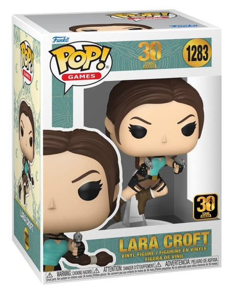 Tomb Raider Funko POP! Games Lara Croft (30th Anniversary) Vinyl Figure 9 cm