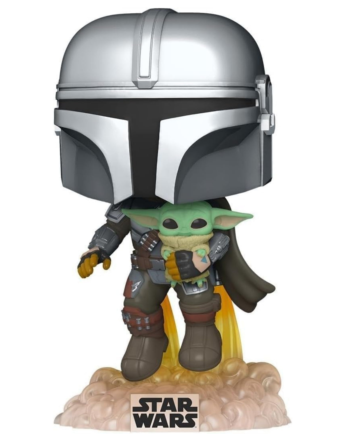 Funko POP! Star Wars: the Mandalorian - Mando Flying With Jet Pack