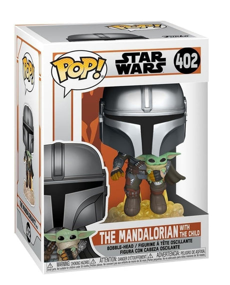 Funko POP! Star Wars: the Mandalorian - Mando Flying With Jet Pack