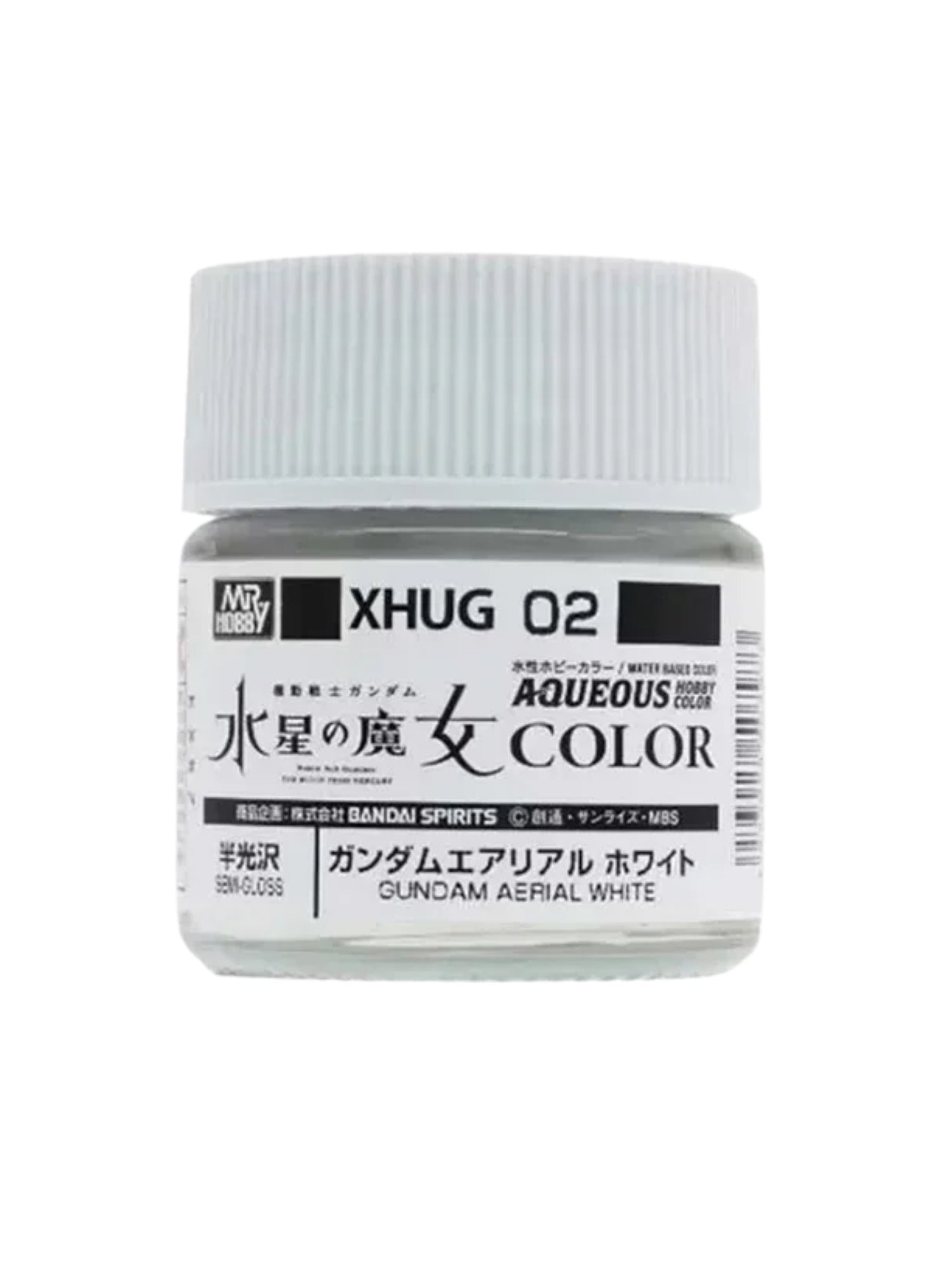 Mr Hobby Aqueous Gundam Color - Aerial White 10ml