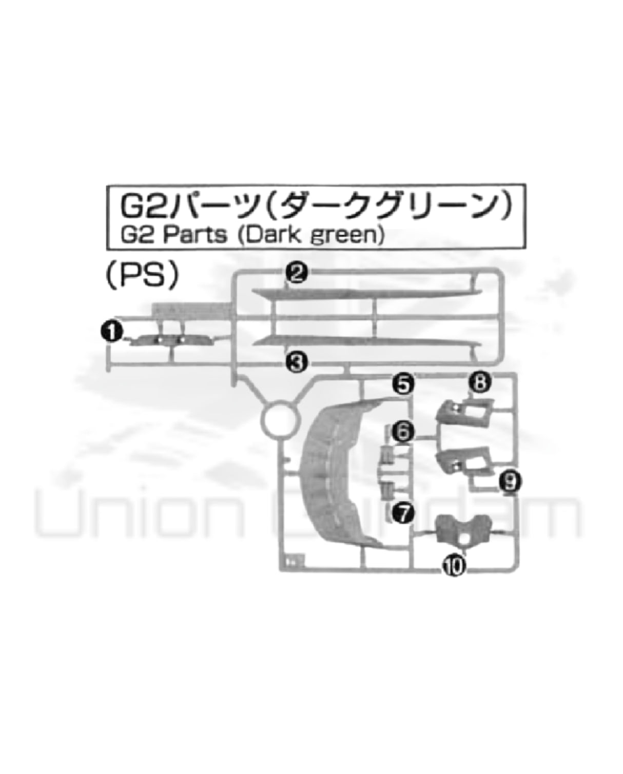 PART - FULL MECHANICS Forbidden Gundam - Runner G2