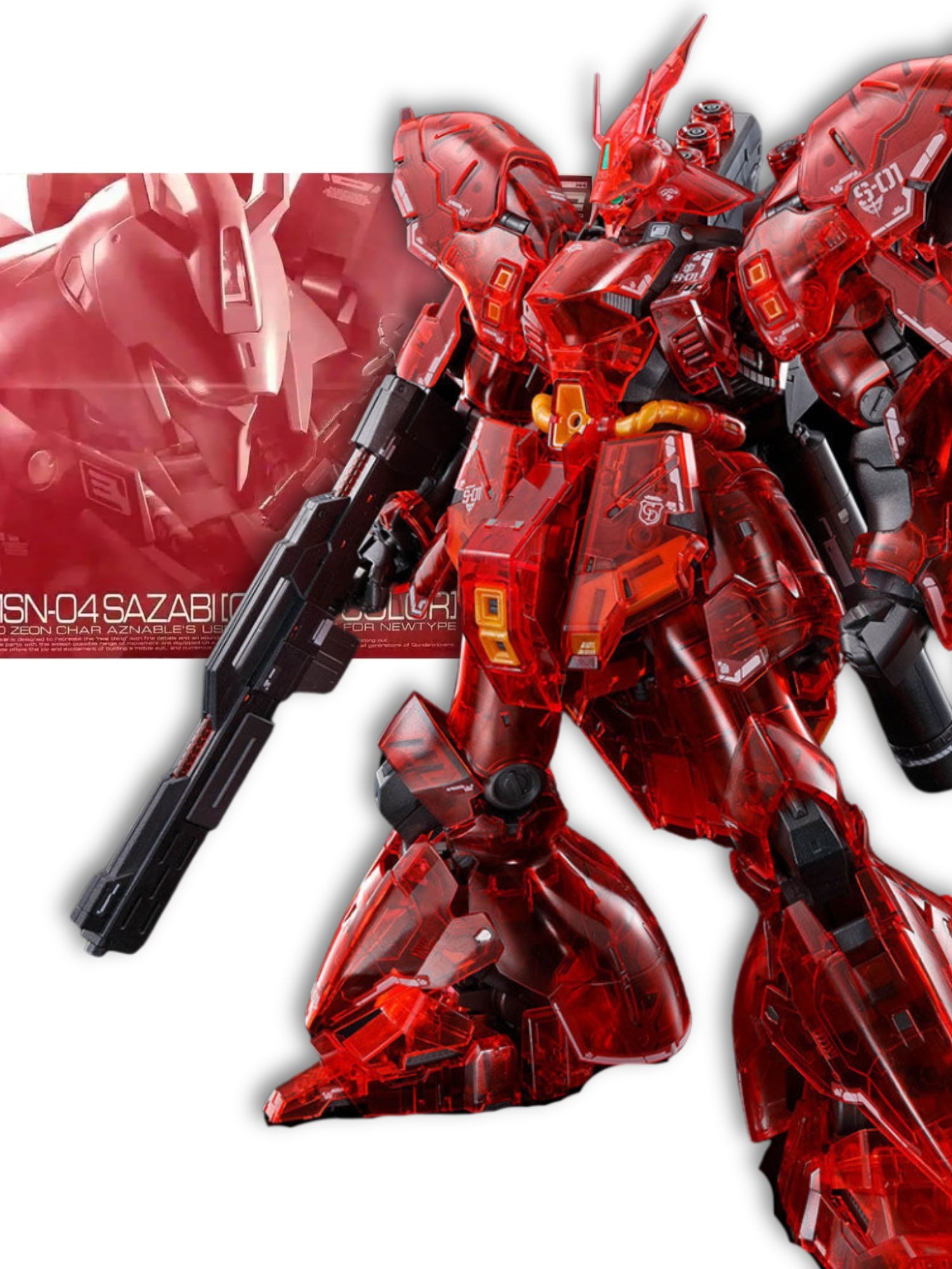 RG 1/144 Sazabi Clear Color