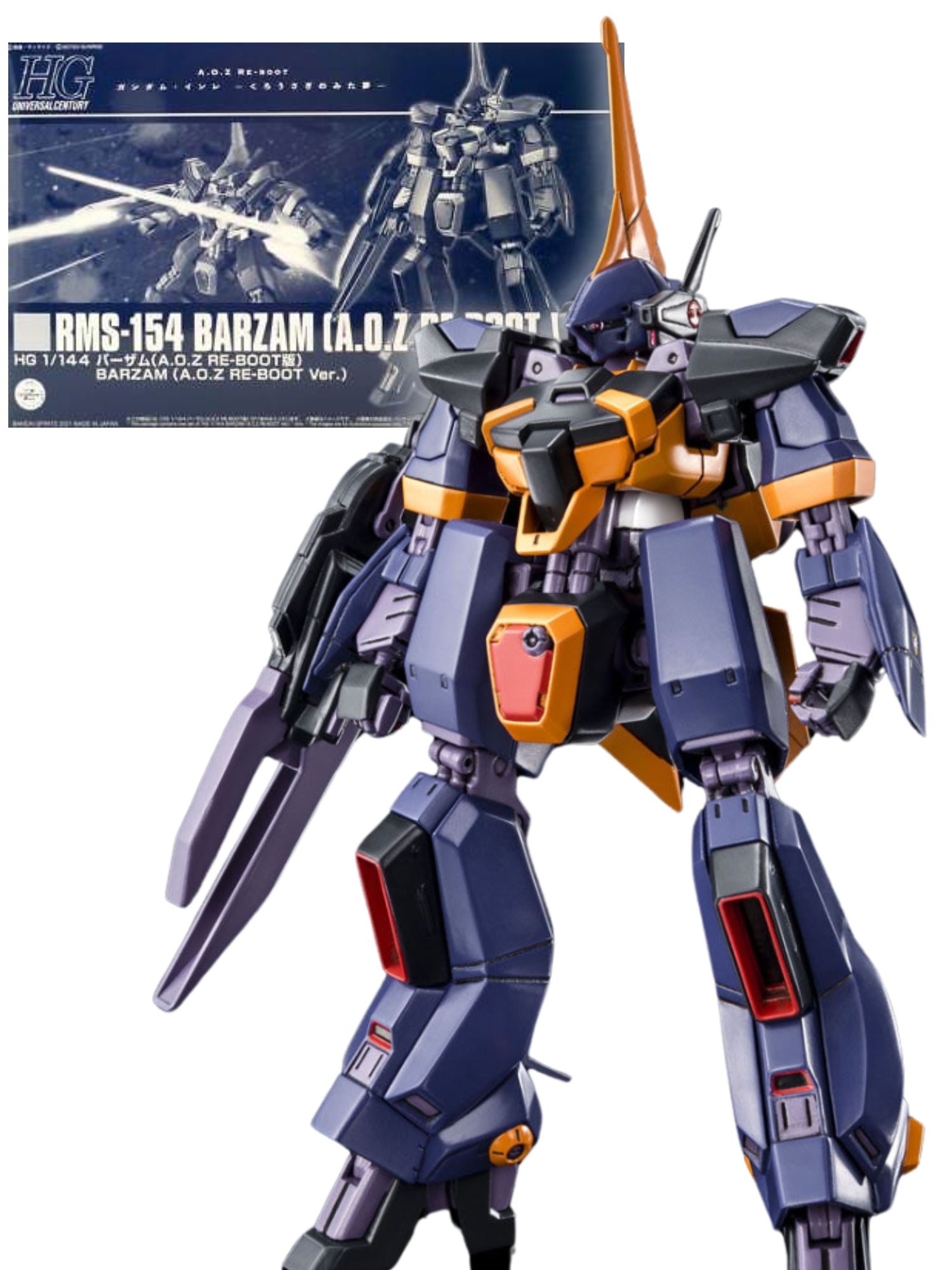 HG 1/144 Barzam (AOZ RE-BOOT version)