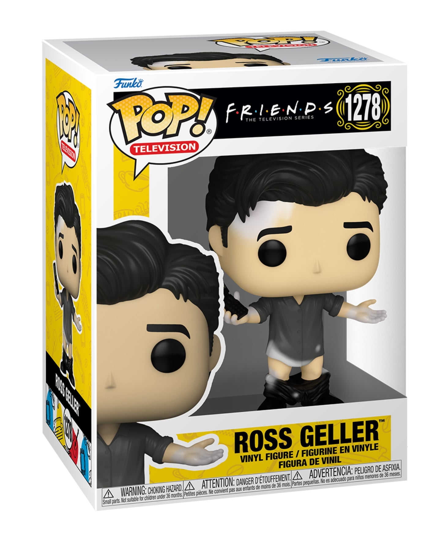 Ross with Leather Pants : Friends : Funko POP! TV Vinyl Figure 9 cm