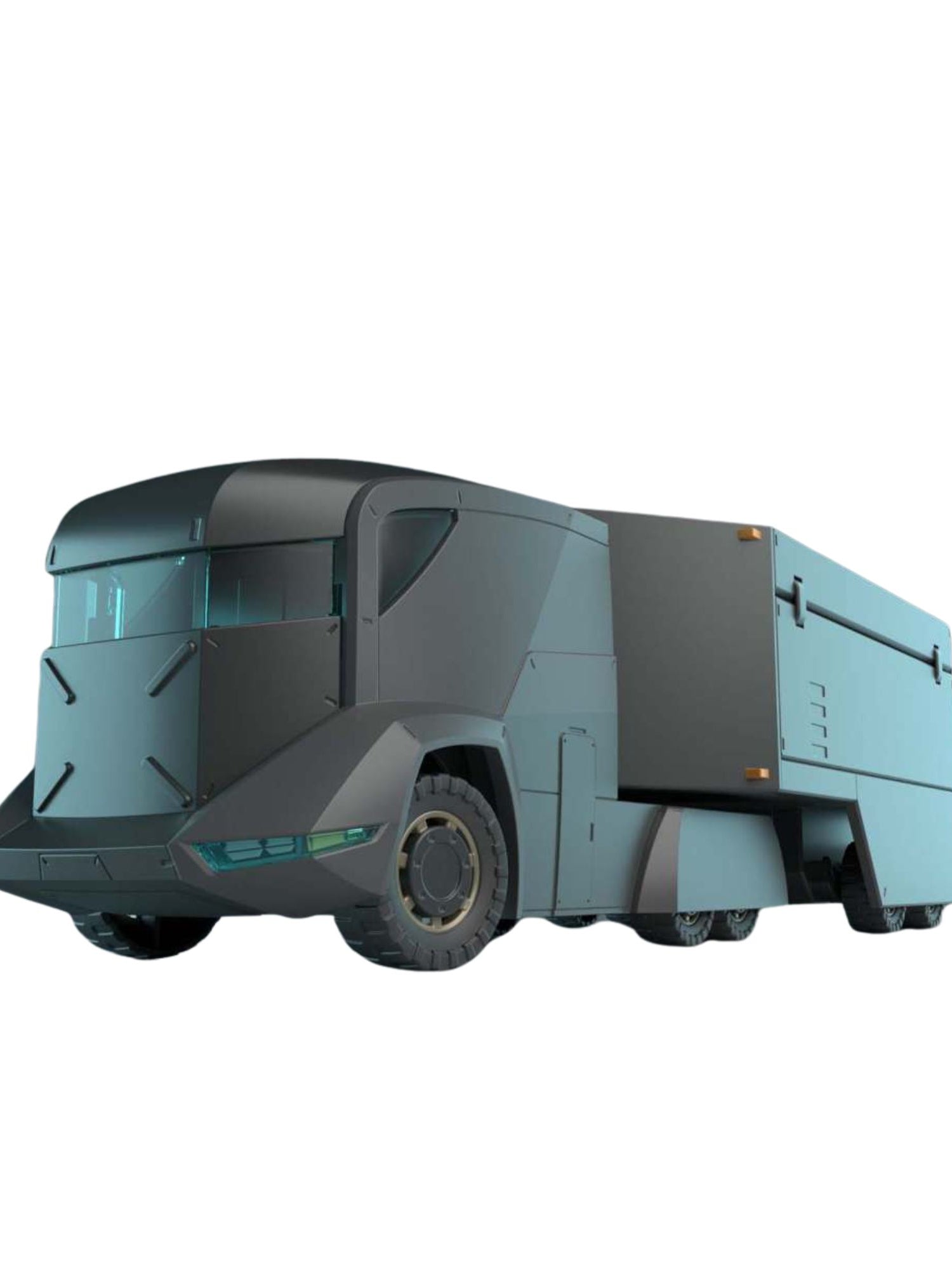 HG 1/72 Extra-large Armored Special Carrier Transport Vehicle