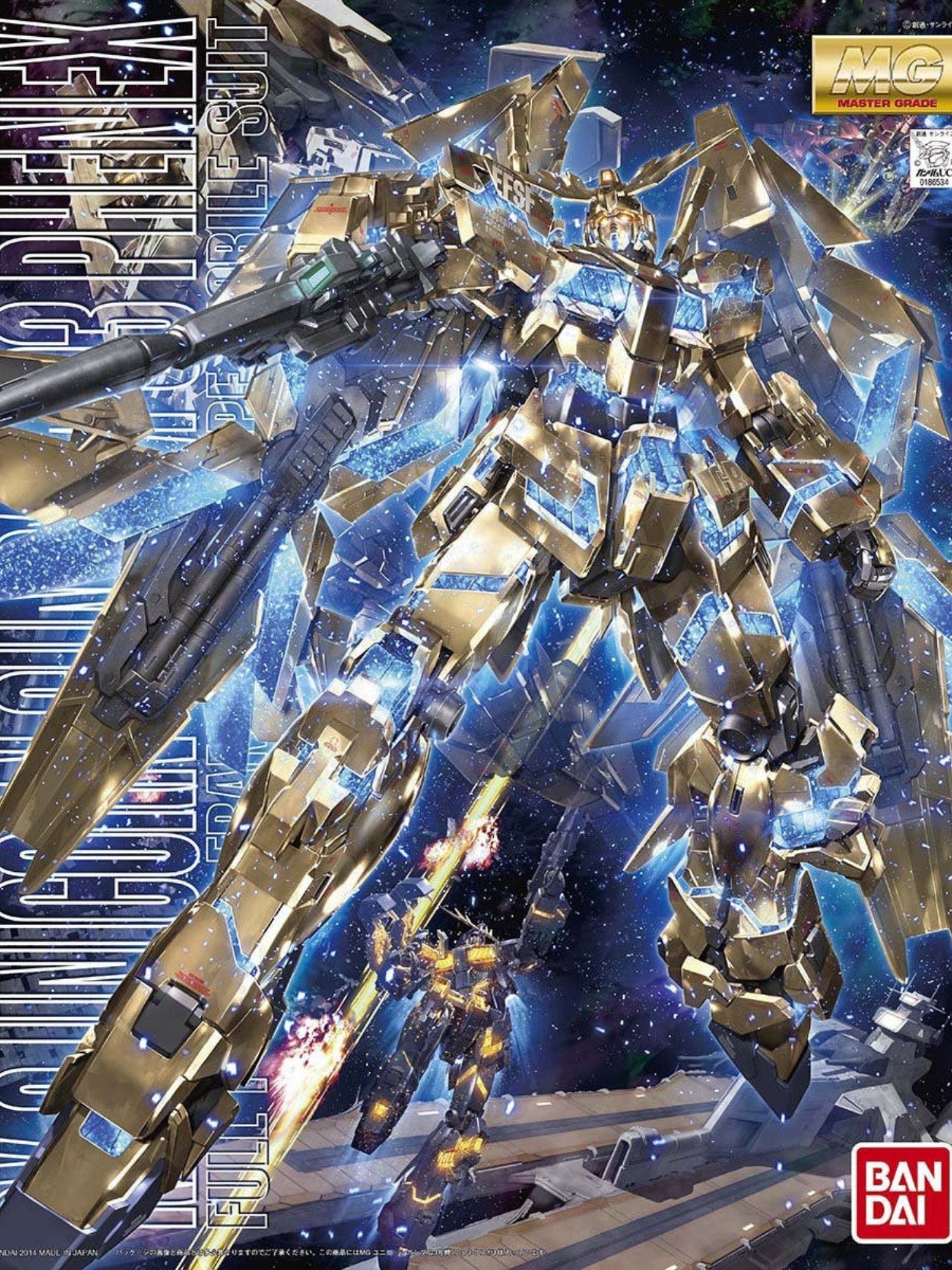 MG 1/100 Unicorn Gundam 3rd Phenex