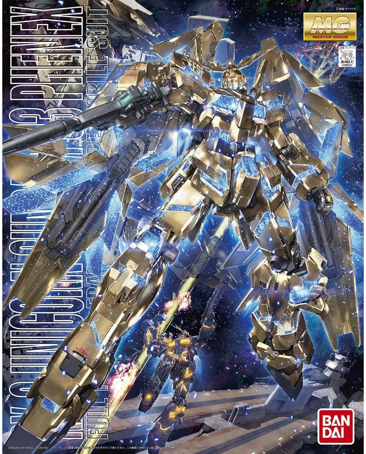 MG 1/100 Unicorn Gundam 3rd Phenex