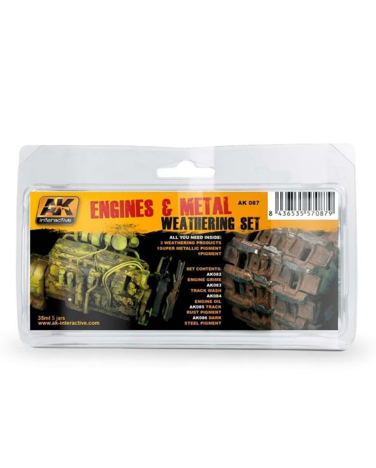 Engines and Metal Weathering Set