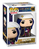 Funko Pop! Television vinyl figure of Caitlyn from League of Legends, number 1488, in its original window box packaging.