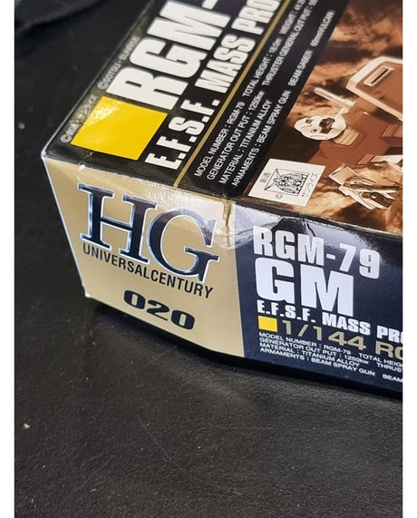 HGUC RGM-79 GM 1/144 - Damaged Box (1)