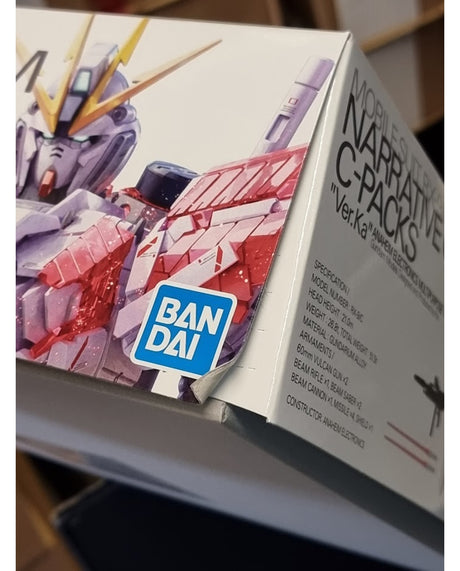MG 1/100 Narrative Gundam C-Packs Ver.Ka - Damaged Box (4)