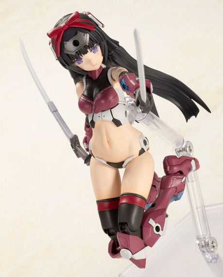 Frame Arms Girl Pre-Assembled Model Kit P3 Magatsuki Ninja Version - Damaged box