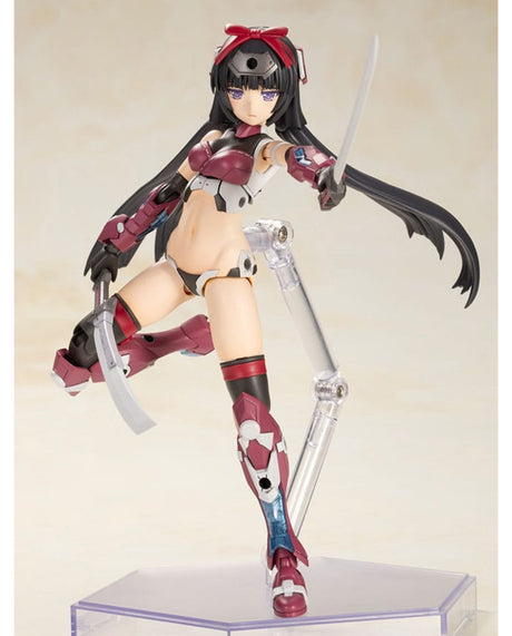 Frame Arms Girl Pre-Assembled Model Kit P3 Magatsuki Ninja Version - Damaged box