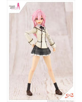 Gennai Ao [Wakaba Girls' High School - Winter Uniform] Dreaming Style Happy Monochrome "Sousai Shoujo Teien × Frame Arms Girl" 1/10