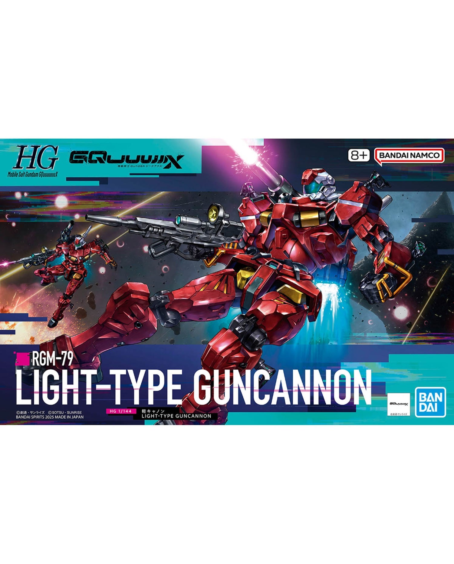 HG Light Type Guncannon 1/144