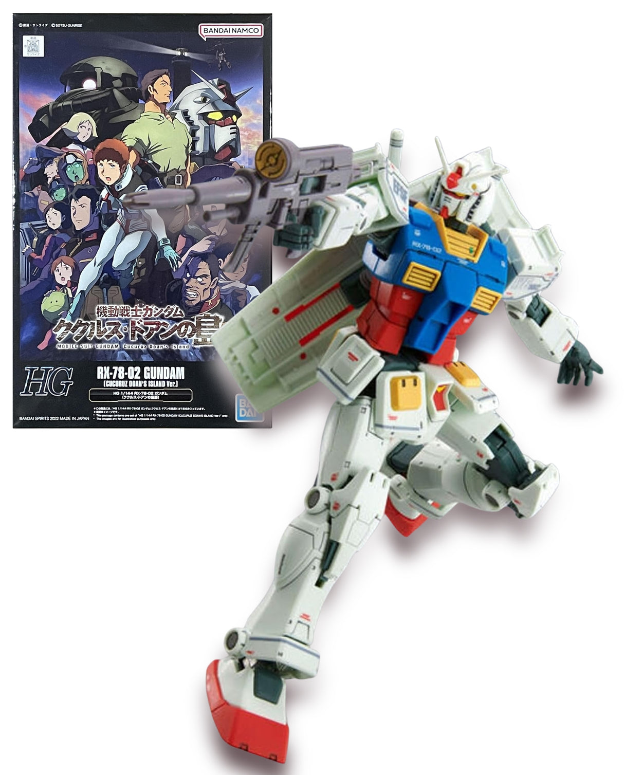 HG 1/144 RX-78-02 Gundam : Cuculus Doan Island Edition