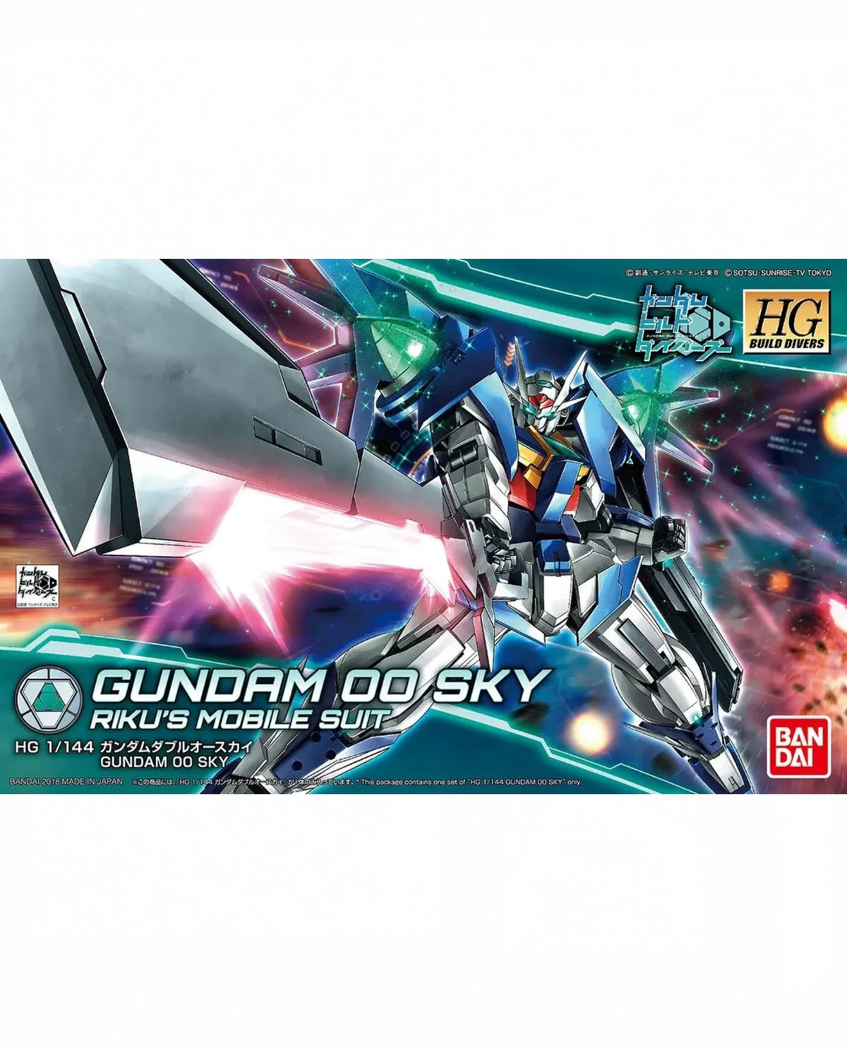 HGBD Gundam 00 Sky 1/144