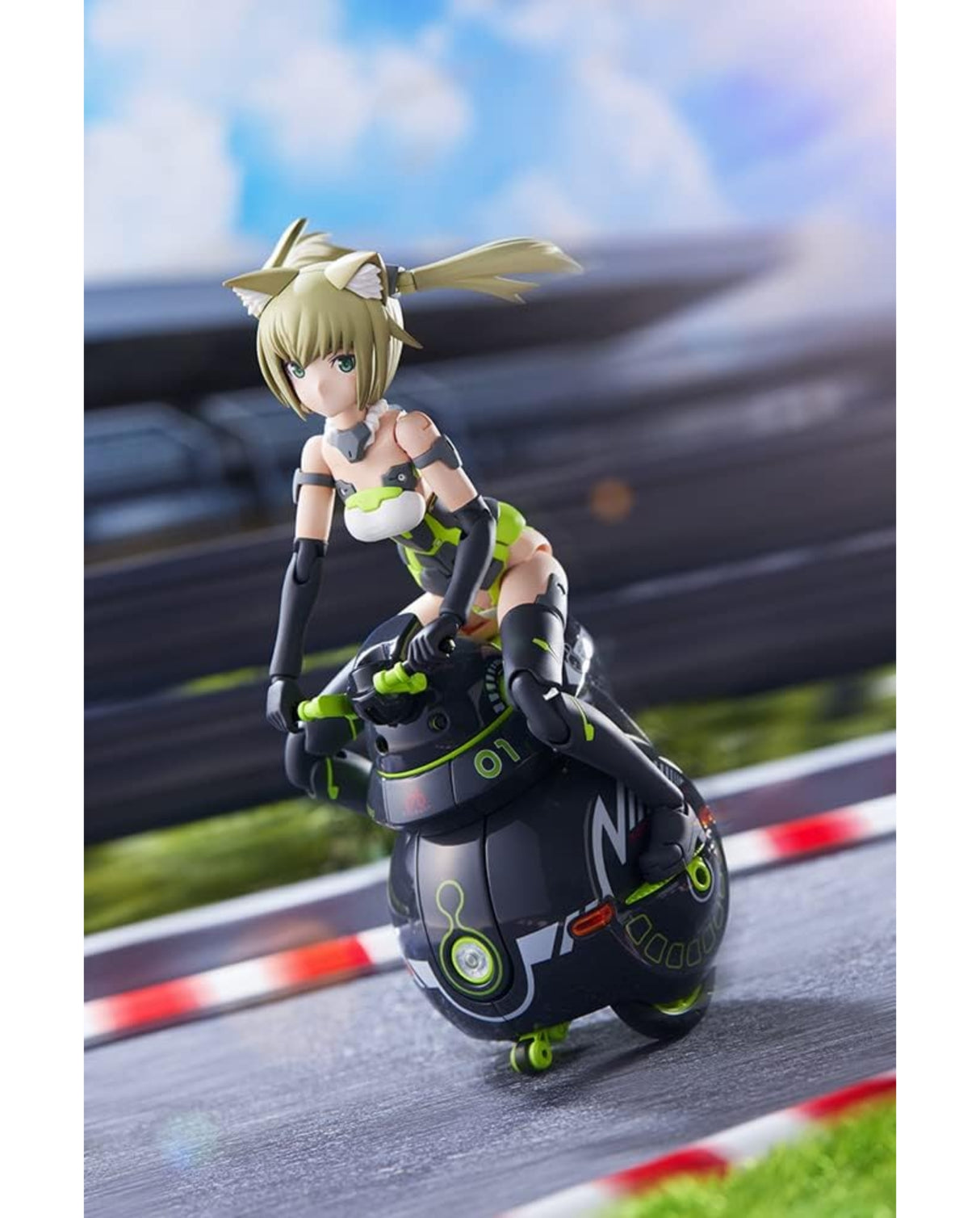 Kotobukiya Frame Arms Girl Innocentia Racer & NOSERU Racing Spec Version
