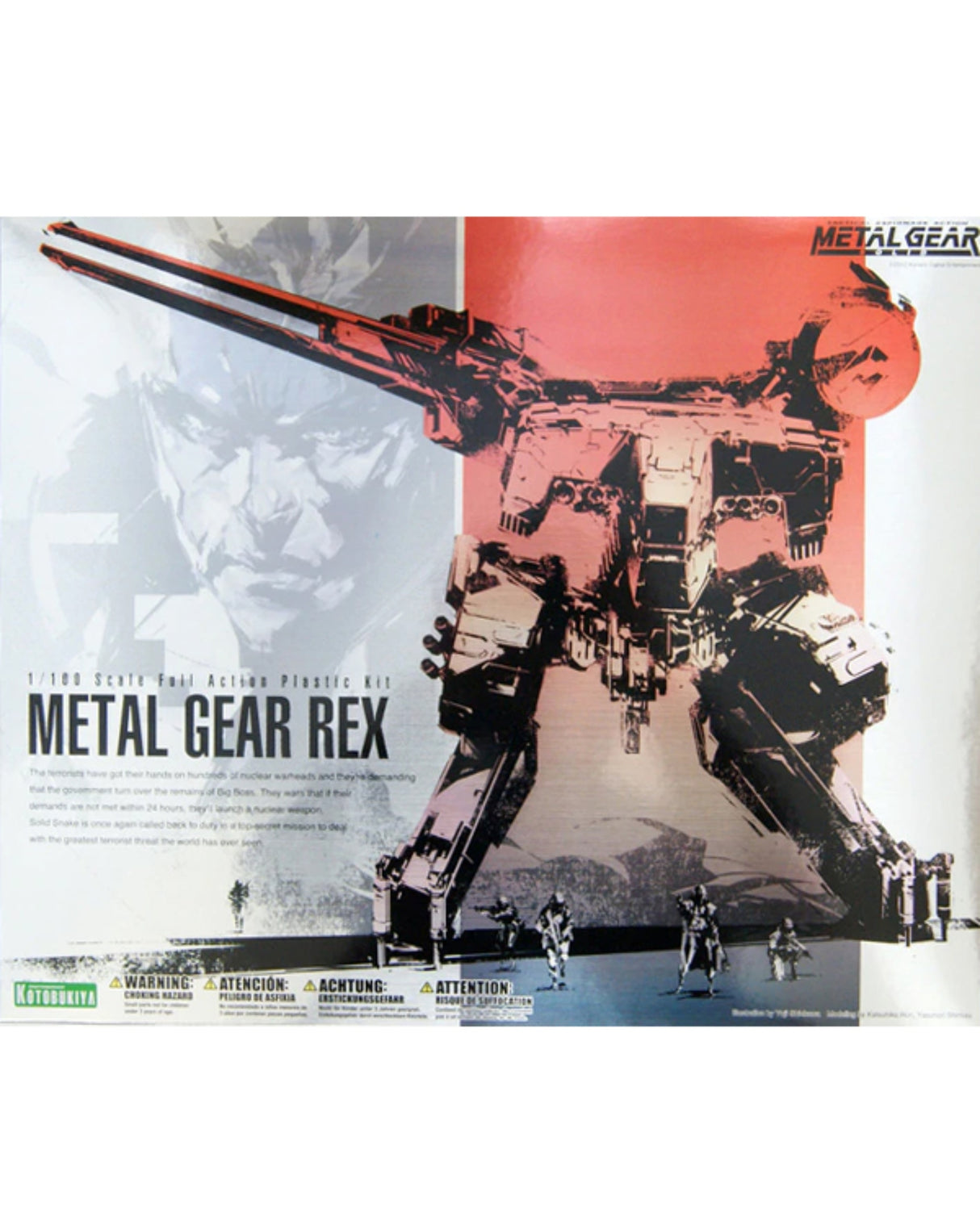 Metal Gear Rex 1/100 : Metal Gear Solid