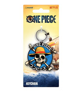 One Piece PVC Keychain Live Action Straw Hat Crew Icon