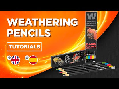 AK Interactive Weathering Pencils - Full Range