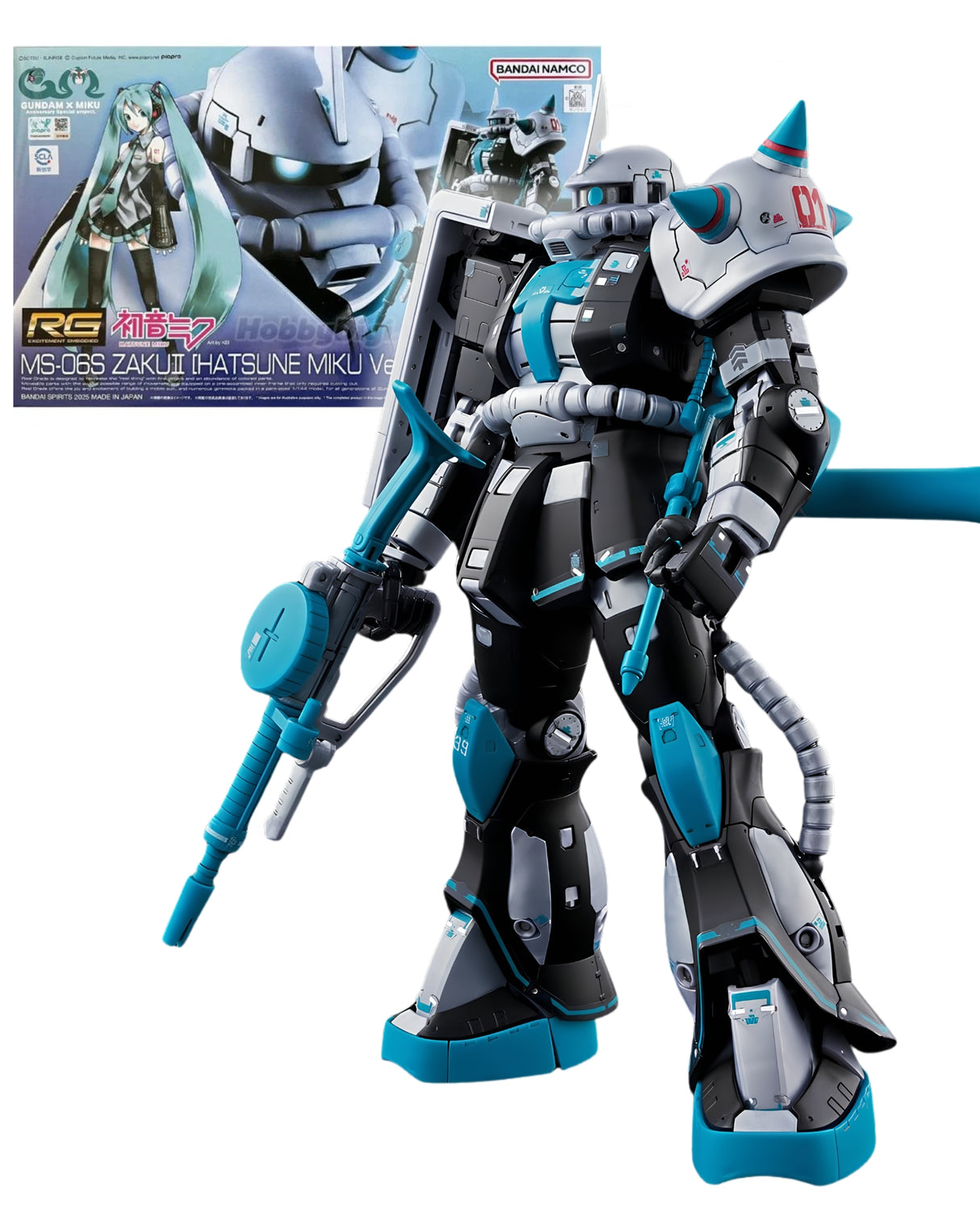 RG 1/144 MS-06S Zaku II [Hatsune Miku Ver.] - P Bandai