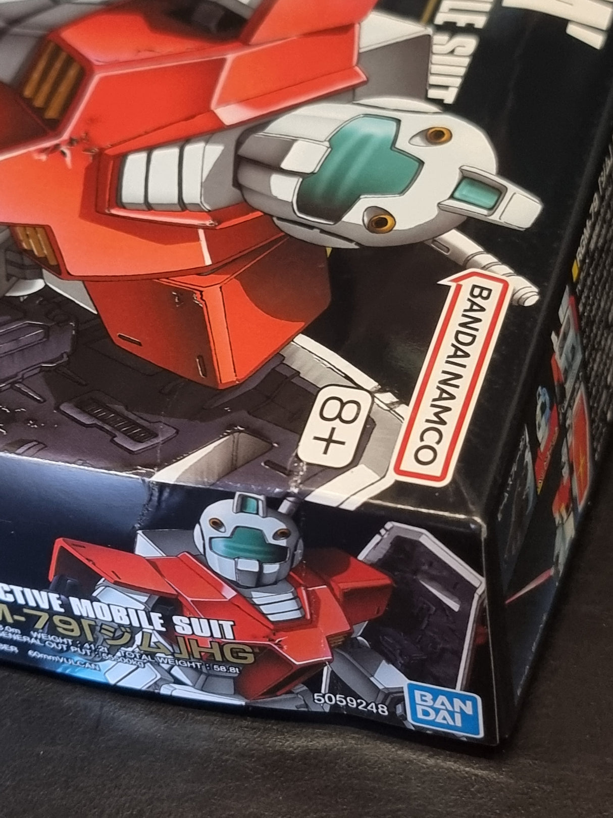 HGUC RGM-79 GM 1/144 - Damaged Box (4)