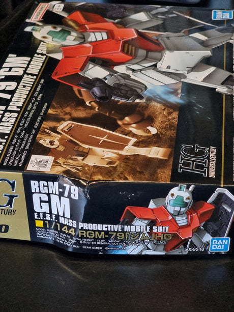 HGUC RGM-79 GM 1/144 - Damaged Box (5)