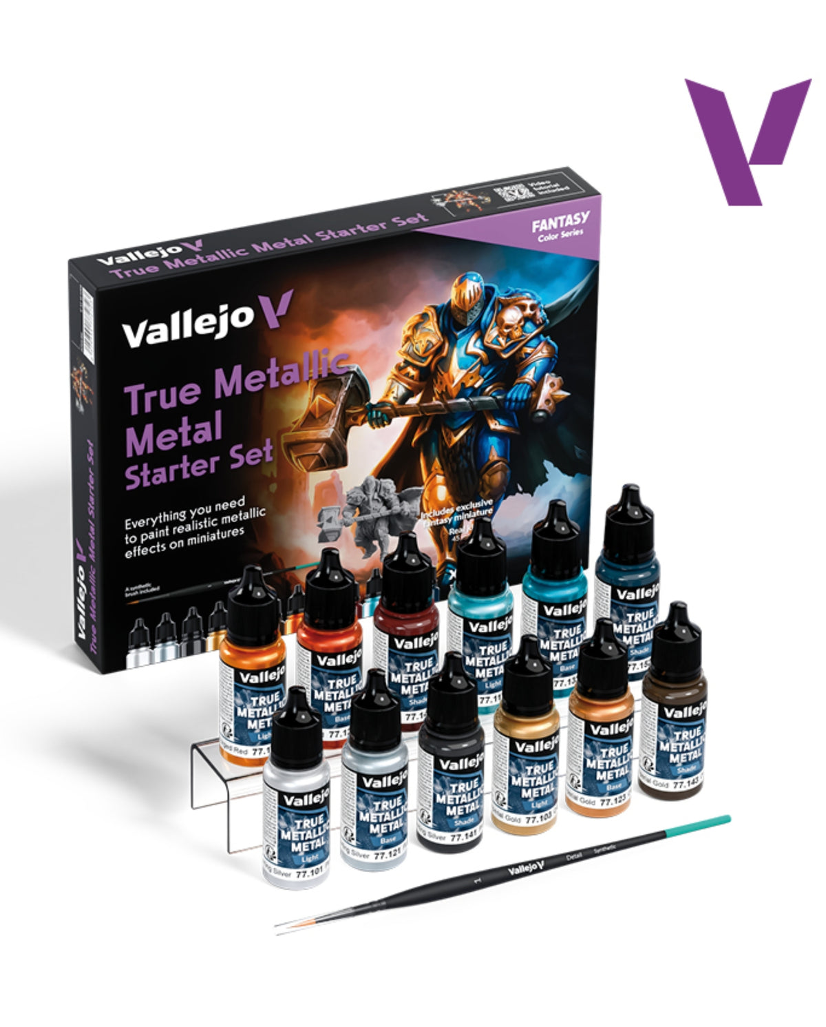 Vallejo True Metallic Metal Starter Set