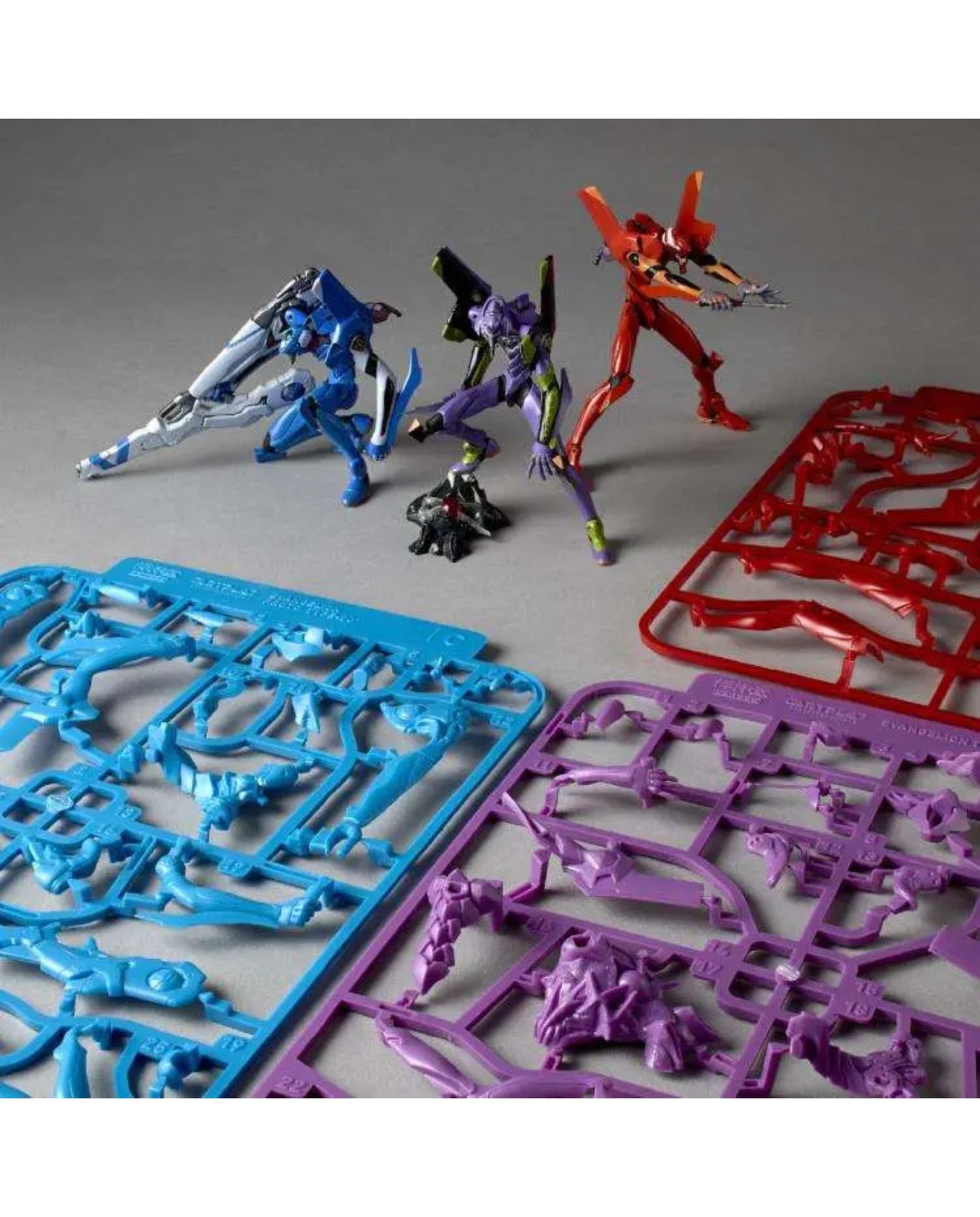 Evangelion Unit-01/unit-02/proto Type-00 Artpla Model Kit